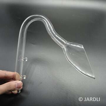 JARDLI Violet Pipe Outflow for Aquarium Planted Tanks