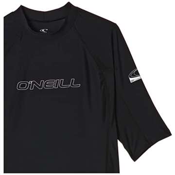 O'Neill Men's Basic Skins Rash Guard UPF 50+ - Large