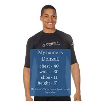 O'Neill Men's Basic Skins Rash Guard UPF 50+ - Large