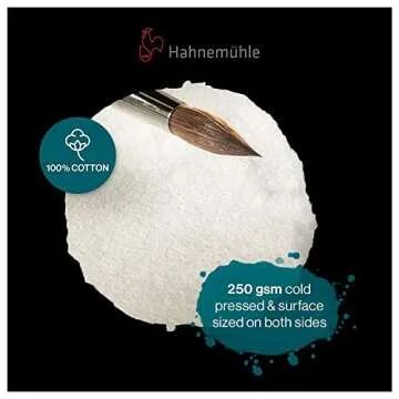 Hahnemuhle 100% Cotton Watercolor Books 11.69" x 8.27" Landscape