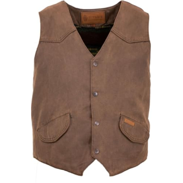 Outback Trading Men's Montana Insulated Western Vest