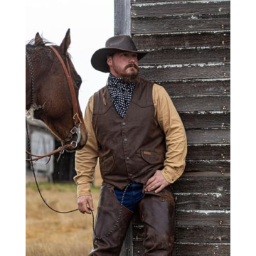 Outback Trading Men's Montana Insulated Western Vest