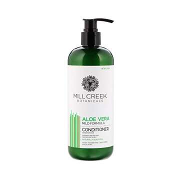 Mill Creek Aloe Vera Conditioner - Sulfate-Free, Gentle Care (Pack of 3)