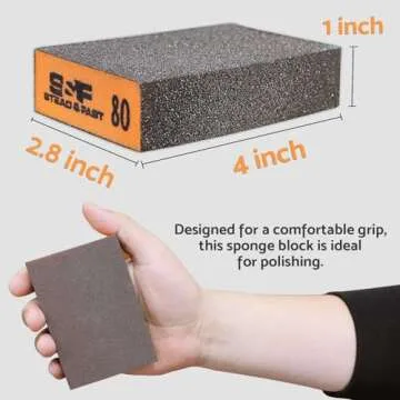 Versatile Sanding Sponge Set for Wood and Drywall Projects