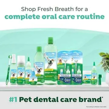 TropiClean Dental Wipes for Dogs | Fresh Breath Solution