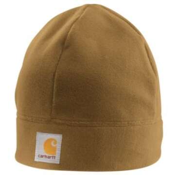 Carhartt Men's Fleece Hat,Black,One Size