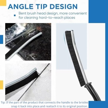 Hiyniaz Crevice Cleaning Brush Tool for Tough Cleaning Tasks