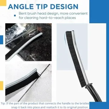 Hiyniaz Crevice Cleaning Brush Tool for Tough Cleaning Tasks