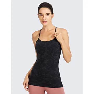 Shop CRZ YOGA Y Back Workout Tank Top with Bra