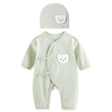 LIANXUE Cotton Jumpsuit for Infants - Cute & Breathable