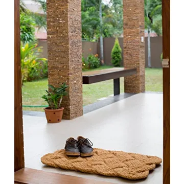 Iron Gate Natural Jute Rope Woven Doormat 18x30