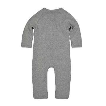Burt's Bees Baby Long Sleeve Romper Jumpsuit - Organic Cotton 0-3 Months