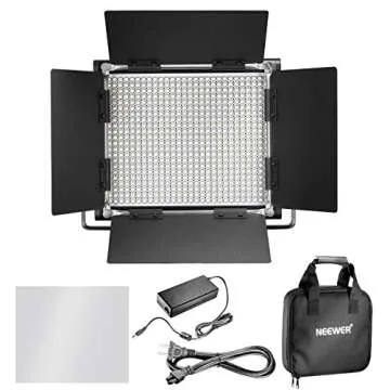 Neewer Dimmable 660 LED Video Light Kit - Photo & Video Lighting