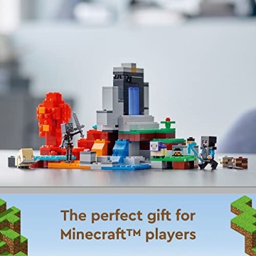 LEGO Minecraft The Ruined Portal Toy for Kids 8+