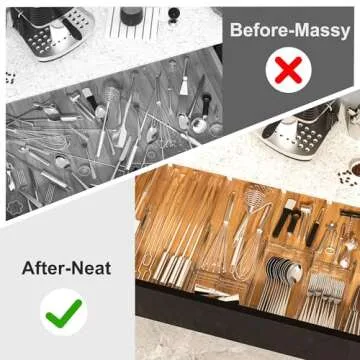 HiYZ Adjustable Drawer Dividers for Ultimate Organization