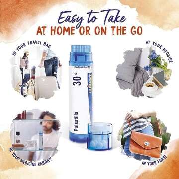 Boiron Pulsatilla 30C Homeopathic Cold Relief Pellets