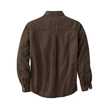 Legendary Whitetails Journeyman Shirt Jacket - Flannel Lined Men’s Shacket, Water-Resistant Fall W...