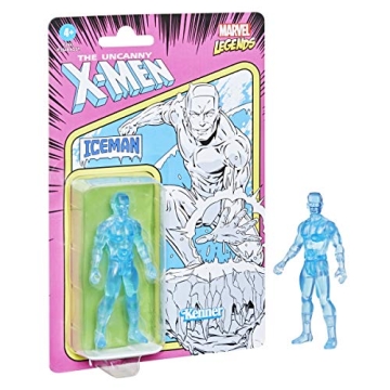 Marvel Retro 375 Iceman Figure - Collectible Action Toy