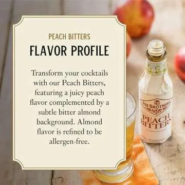 Fee Brothers Peach Bitters - Elevate Your Cocktail Experience