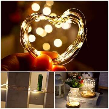 Twinkle Fairy Lights Battery Powered for Weddings and Events