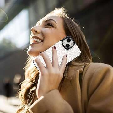 HAOPINSH for iPhone 15 Wallet Case with Card Holder, Floral Flower Pattern Back Flip Folio PU Leather Kickstand Card Slots Case for Women Girls, Double Magnetic Clasp Cover 6.1" (White Leopard)