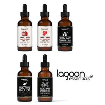 1# Emu Oil Pure 100% From Australia - For Hair Growth, Dry Skin, Nails, Wrinkles, Sunburns, Irritations, Scars, Acne, Stretch Marks, Burn Wounds, Piercings and Tattoos. Bottle (2 FL OZ) + Dropper.