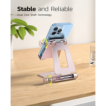 Nulaxy A4 Cell Phone Stand - Adjustable Desktop Holder