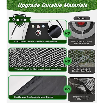 Premium 10x7ft Golf Practice Net - Perfect Christmas Gift