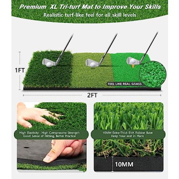 Premium 10x7ft Golf Practice Net - Perfect Christmas Gift