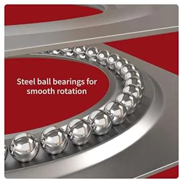 Lazy Susan Turntable Bearing 3.7-Inch Heavy-Duty