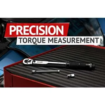 EPAuto 1/4 Inch Drive Click Torque Wrench for Precision