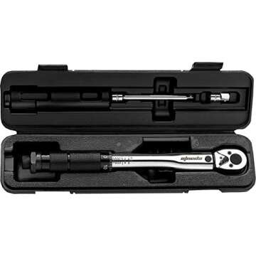 EPAuto 1/4 Inch Drive Click Torque Wrench for Precision