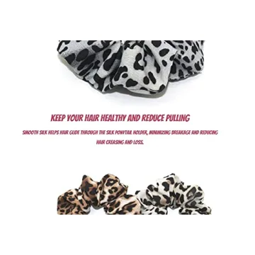 Leopard Print Hair Accessories Bundle Pack of 4