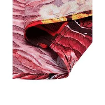 Alimens & Gentle Hawaiian Shirt for Men Summer Beach Casual Short Sleeve Button Down Shirts Printed Tropical Vacation Shirts