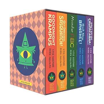 Engaging Hazy Dell Press 5-Book Gift Set for Little Monster Lovers