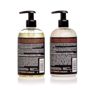 tgin Moisturizing Shampoo & Conditioner Duo for Curly, Coily and Wavy Hair, Sulfate Free, Moisturize...