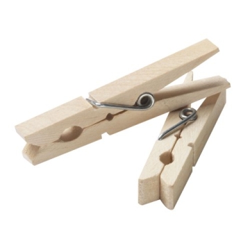 Premium Wood Clothespins - Strong, Versatile & Decorative for Home & Crafts