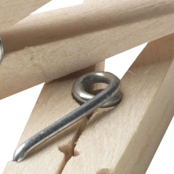 Strong Versatile Wood Clothespins for Home Crafts Decor