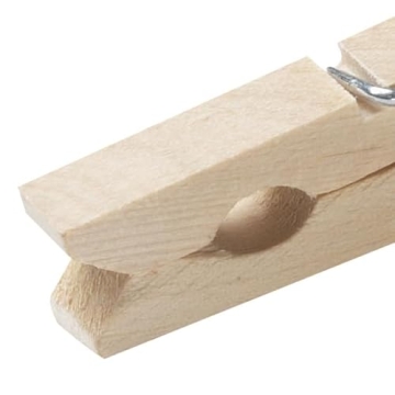 Strong Versatile Wood Clothespins for Home Crafts Decor