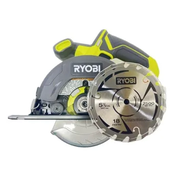 Ryobi One P505 Cordless Circular Saw for Home Projects
