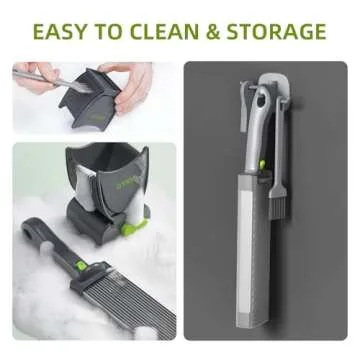 Fresh Meat Slicer, Thickness Adjustable, Stainless Steel Kitchen Cleaver Knife Set With Block, Manual Fresh Meat Cutter Jerky Slicer For Beef Pork, Cooking BBQ Hot Pot (Gray)