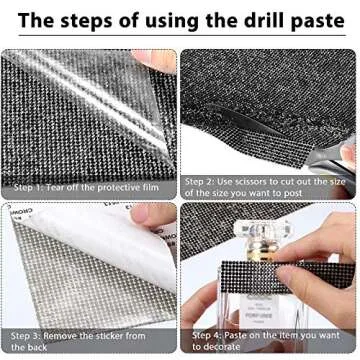 12000 Bling Crystal Rhinestones DIY Décor Stickers