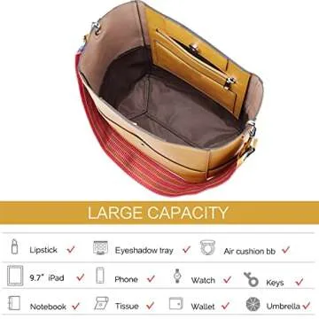 BROMEN Vegan Leather Handbag for Women Stylish & Versatile