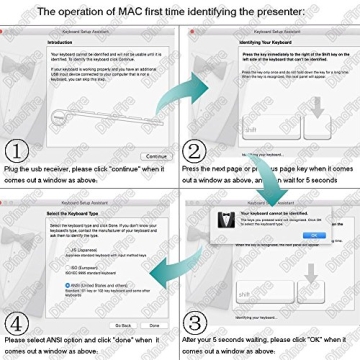 Wireless Presenter for Effortless PowerPoint Control