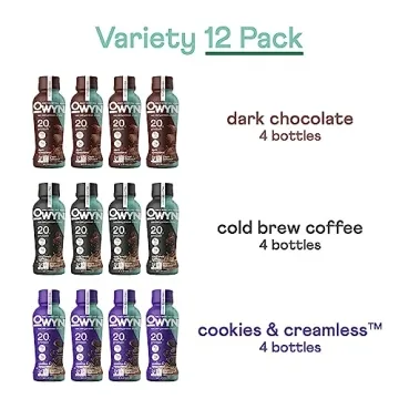 OWYN Plant Based Protein Shake Variety Pack - 20g Protein