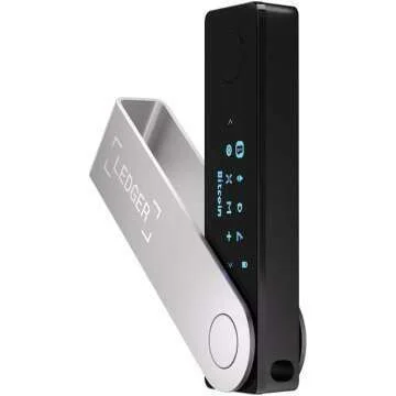 Ledger Nano X - Secure Bluetooth Crypto Hardware Wallet