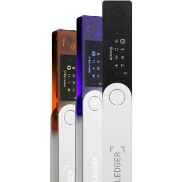 Ledger Nano X Bluetooth Crypto Wallet for Safety