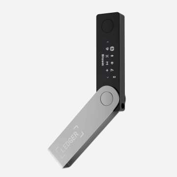 Ledger Nano X Bluetooth Crypto Wallet for Safety