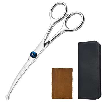 LILYS PET 6.5" Round-Tip Grooming Scissors for Pets