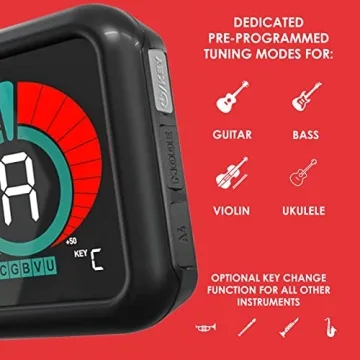 KLIQ UberTuner - Clip-On Tuner for Every Instrument